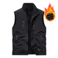 ⏰ Tidsbegränsat Erbjudande: 49% RABATT 🔥🧥 Herr Oversized Ärmlös Västjacka Med Fickor