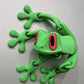 🐸 Söt 3D-groda kylskåpsmagnet – Stark magnet, rolig dekoration & perfekt presentval!