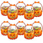 👻Halloween-bästsäljare🎃Halloween-transparenta pumpapåsar✨Perfekta för fester, trick-or-treat och klassrumspresenter