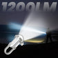 🔥Het försäljning🔥1200LM superljus mini-nyckelringficklampa, vattentät