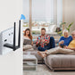📶🎁Nyhet 50 % RABATT✨ USB-WiFi-signalförstärkare – Med teknik för dubbla antenner som enkelt utökar nätverkstäckningen i hemmet eller på kontoret 🏠🚀