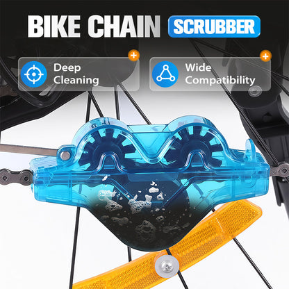🚴‍♂️50% RABATT🔧Cykelkedjerengöringsmedel – Snabb Rostskydd, Djuprengöring & Smörjning för Mjukare och Tystare Prestanda💦