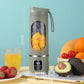 🔋 Sladdlös citruspress – bärbar, USB-uppladdningsbar & perfekt för färsk apelsinjuice, citronvatten & lime till drinken, redo på nolltid ⚡