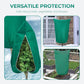 🌿 🔥🎁Köp 1 få 1 gratis🔥❄️ Frysskydd vinterväxtöverdrag med dragkedja & dragsko – transparent fönster, hållbart & mångsidigt – perfekt för frostskydd av växter 🏠