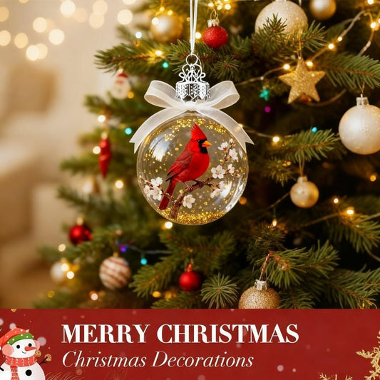 🐦 50% RABATT NU! ✨ Naturens Fågelglas-Sfäriska Ornament - Realistisk Fågeldesign med Väderbeständig Finish för Trädgård & Balkong 🌿🌟