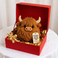 🔥🎁Nyhet 50 % RABATT🔥Emotionellt stöd Highland Cow Plush🎉