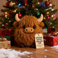 🔥🎁Nyhet 50 % RABATT🔥Emotionellt stöd Highland Cow Plush🎉