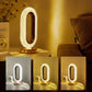🎅 Julrean 50% RABATT!! 🎄 50K+ sålda! 🎁✨ Uppladdningsbar Lyxig Kristall LED-Nattlampa