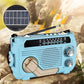 🔥🎁Nyhet 50 % RABATT🔥Multifunktionell handvevd bärbar radio med ficklampa