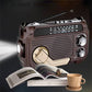 🔥🎁Nyhet 50 % RABATT🔥Multifunktionell handvevd bärbar radio med ficklampa