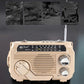 🔥🎁Nyhet 50 % RABATT🔥Multifunktionell handvevd bärbar radio med ficklampa