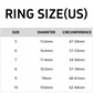 🔥Rotationsbar spinnerring i titanstål med zirkonia