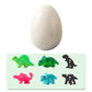 Kläckning av dinosaurieägg för barn