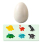 Kläckning av dinosaurieägg för barn