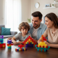 🧲✨ Magnetiskt Byggkloss-Set för Barn – Kreativ STEM-Lek Med Oändliga Byggmöjligheter 🏗️