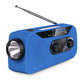 🔥⏰50 % RABATT!! 🔥Nödsol handvevradio med ficklampa