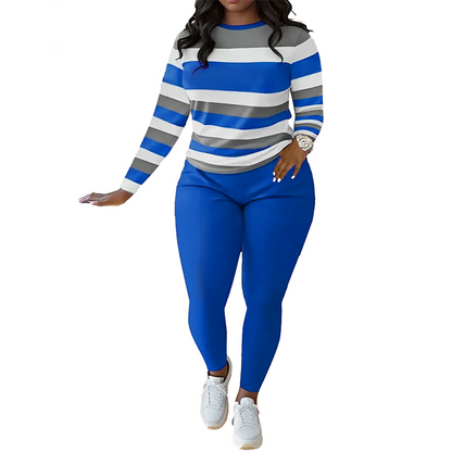 ⏳Begränsad tid 50 % rabatt⏰Damms Casuals 2-delade set👚👖
