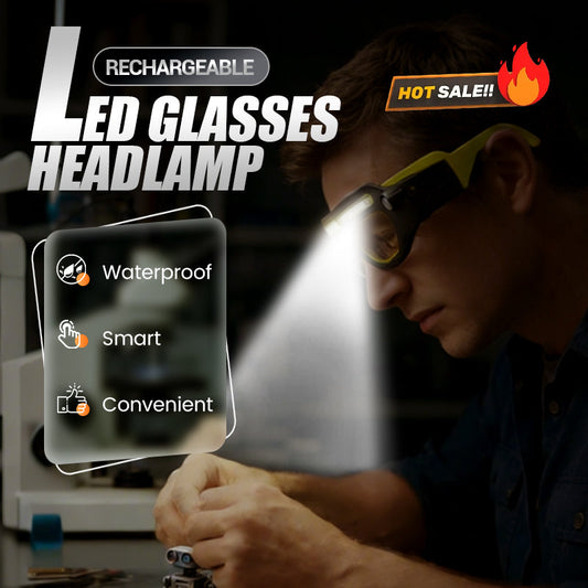 🔦 Exklusiv Rea -50%! 💡 LED-Huvdlampa – Perfekt för Outdoor & Reparation 🌲 | Sterkt Ljus, Vattenbeständig & Långvarig Batteri ✨