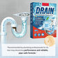 ✨ Köp 2 få 1 gratis! 🚰 Avloppsrengöringspads – Tar snabbt bort stopp – Säker och ofarlig, tar bort hår och fett – Skadar inte rören 🔧