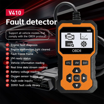 ⏰ Endast nu 50% rabatt!⏰Professionell OBD2-skanner – fullständig diagnostik, radera koder med ett klick och flerspråkig! 📊💡