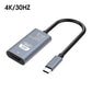 🔥🎁Köp 2 få 1 gratis🔥📺 4K/8K+⚡ Plug-and-Play + 🛡️ Konstruktion i aluminiumlegering! Typ C till HDMI-adapter