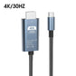 🔥🎁Köp 2 få 1 gratis🔥📺 4K/8K+⚡ Plug-and-Play + 🛡️ Konstruktion i aluminiumlegering! Typ C till HDMI-adapter