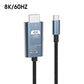🔥🎁Köp 2 få 1 gratis🔥📺 4K/8K+⚡ Plug-and-Play + 🛡️ Konstruktion i aluminiumlegering! Typ C till HDMI-adapter