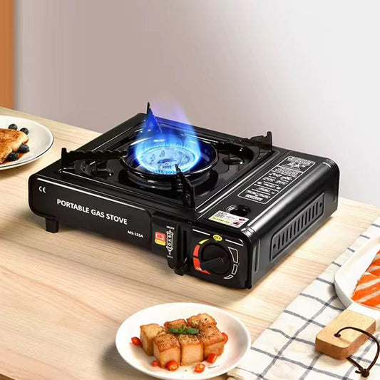 🔥🎁Nyhet 50 % RABATT🔥Bärbar spis för butan och flytande gas