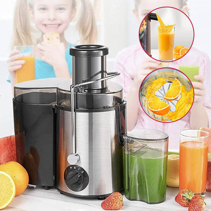 🍊 50% RABATT! ⚡ Snabb Elektrisk Juicepress för Hemmet – Automatisk Extrahering, Enkel Rengöring & Kraftfull Motor 🥤