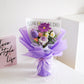 🔥🎁Nyhet 50 % RABATT🔥🔥【Mors dag-specialerbjudande!】🔥Handgjord delikat virkad blomsterbukett