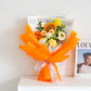 🔥🎁Nyhet 50 % RABATT🔥🔥【Mors dag-specialerbjudande!】🔥Handgjord delikat virkad blomsterbukett