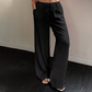 👖 50% RABATT! ✨ Mångsidiga Enfärgade Byxor med Vida Ben – Bekväm passform, Tidlös stil & Lätt att kombinera 💫