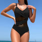 🔥🎁Nyhet 50 % RABATT🔥👙 Fashionabel fisknätsbaddräkt – djärva utskärningar, oemotståndlig stil! ✨🌊