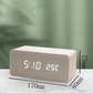 ⏰📱 50% RABATT! | LED Digitalväckarklocka med Trådlös Laddning – Temperatur, 3 Alarm & Justerbar Ljus!