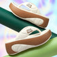 🔥🎁Nyhet 50 % RABATT🔥🔥Factory Direct Sales🔥 Dam sommarfärgblockerade mjuka platåflip-flops
