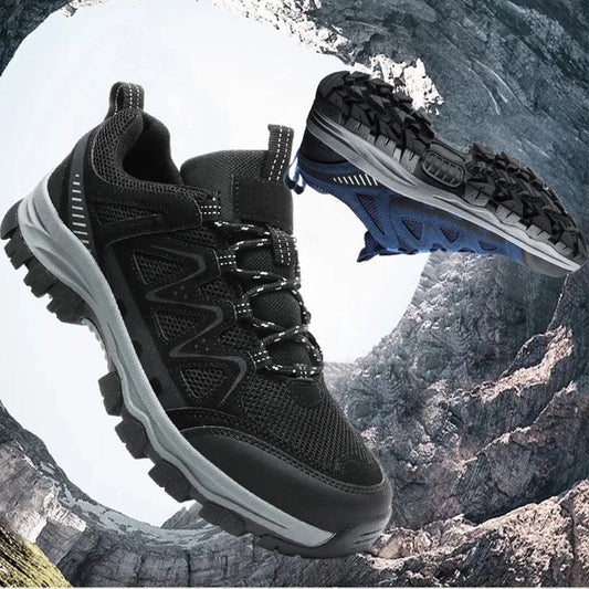 🥾50% RABATT! ⛰️ Lätta Vandringsskor för Herr – Andningsbar, Vattentät & Halkfri Sula för Terräng 🧗‍♂️