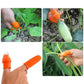 🔥🎁Köp 1 få 1 gratis🔥🌿👍 Tumkniv för trädgårdsarbete – Fingersax i rostfritt stål för skörd av grönsaker, frukt och blommor
