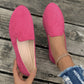 👟 50% RABATT! 🌸 Enfärgade Platta Skor för Kvinnor – Andningsbara & Flexibla!