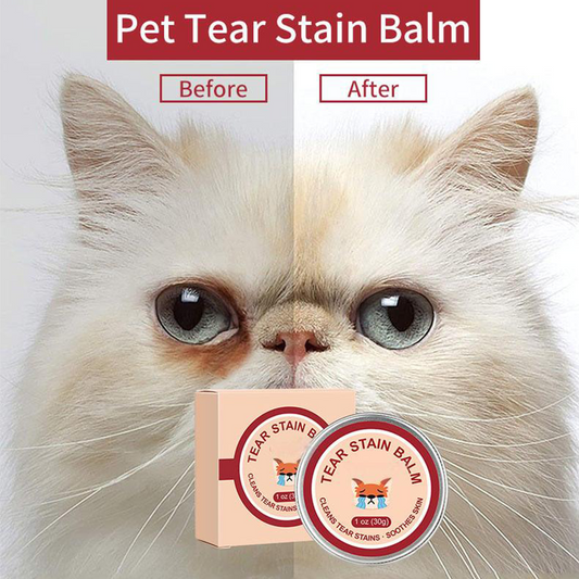 🐶🐱 50% RABATT – Ta Bort Tårfläckar Snabbt & Skonsamt