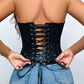 🔥🎁Nyhet 50 % RABATT🔥Shapewear-tubtop med snörning för damer