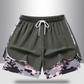 🏃‍♀️ 50% RABATT 🔥 | 2-i-1 Sportshorts – Andningsbart & Kamouflagefoder