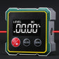 📐 50% RABATT 🔴 | 4-sidig Magnetisk Digital Vinkelmätare – Dubbla Lasrar & USB-laddning