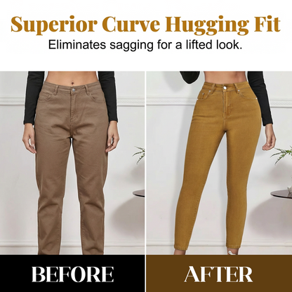 📢📢50 % rabatt!! ⏰✨Stretchjeans med hög midja för damer | superelastiska & lätta att kombinera👖