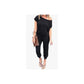 🔥🎁Nyhet 50 % RABATT🔥Avslappnad jumpsuit för dam med baraxlad design och korta ärmar