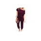 🔥🎁Nyhet 50 % RABATT🔥Avslappnad jumpsuit för dam med baraxlad design och korta ärmar