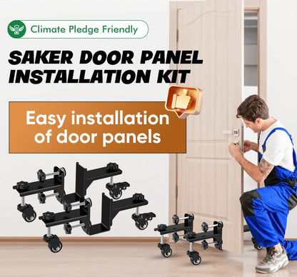 🚪 50% RABATT NU! 🔧 Dörrmonteringshjul – Två Rullbottnar för Enkel Positionering & Förflyttning – Perfekt för Snickare & Golvläggare – Spara Tid & Rygg 🛠️