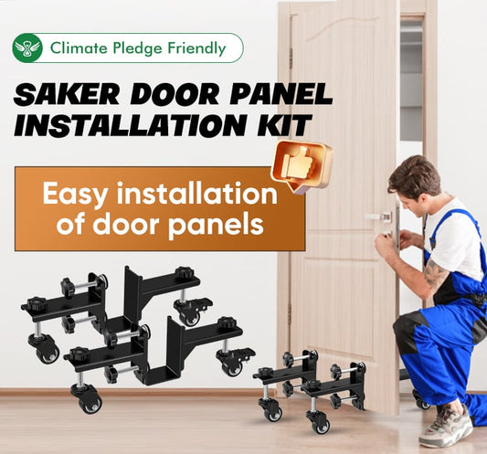 🚪 50% RABATT NU! 🔧 Dörrmonteringshjul – Två Rullbottnar för Enkel Positionering & Förflyttning – Perfekt för Snickare & Golvläggare – Spara Tid & Rygg 🛠️