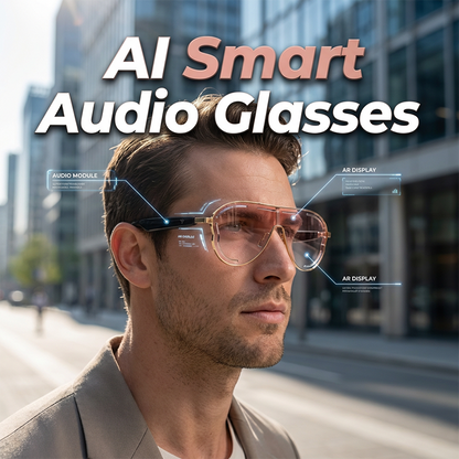 🔥🎁Nyhet 50 % RABATT🔥Bluetooth 5.4-smartglasögon👓 – njut av musiken var du än är, superhäftigt✨