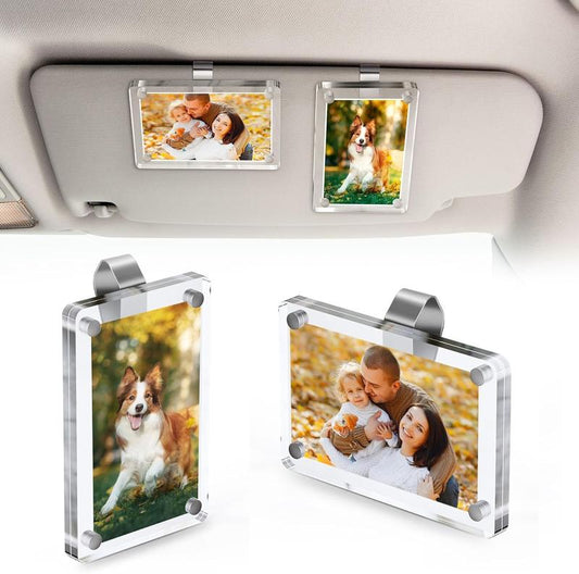 ✨50% RABATT NU! ✨Bärbar magnetisk fotoram i akryl - Fånga de vackra ögonblicken