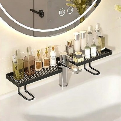 🔥🎁Nyhet 50 % RABATT🔥🚰 Mer plats vid handfatet – smart kranhylla som håller tvål och småsaker organiserade